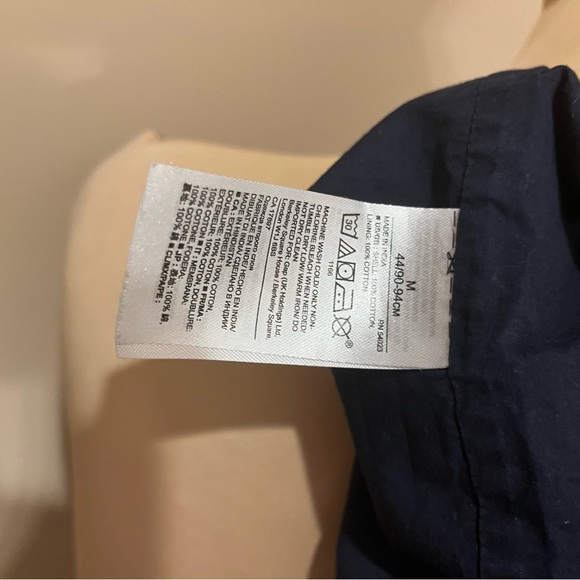 Banana Republic short sleeve off the shoulder striped dress, size M - Picture 7 of 7